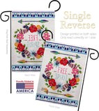 Free Spirit - Expression Inspirational Vertical Impressions Decorative Flags HG137006 Made In USA