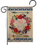 Free Spirit - Expression Inspirational Vertical Impressions Decorative Flags HG137006 Made In USA