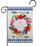 Free Spirit - Expression Inspirational Vertical Impressions Decorative Flags HG137006 Made In USA