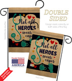 Our Heroes - Expression Inspirational Vertical Impressions Decorative Flags HG137206 Made In USA