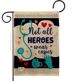 Our Heroes - Expression Inspirational Vertical Impressions Decorative Flags HG137206 Made In USA