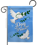 Day of Peace - Expression Inspirational Vertical Impressions Decorative Flags HG137400 Made In USA