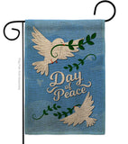 Day of Peace - Expression Inspirational Vertical Impressions Decorative Flags HG137400 Made In USA