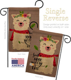 Worry Less - Expression Inspirational Vertical Impressions Decorative Flags HG192212 Made In USA