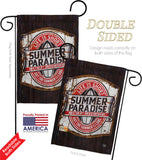 Summer Paradise - Expression Inspirational Vertical Impressions Decorative Flags HG192643 Made In USA