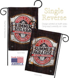 Summer Paradise - Expression Inspirational Vertical Impressions Decorative Flags HG192643 Made In USA