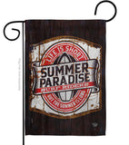 Summer Paradise - Expression Inspirational Vertical Impressions Decorative Flags HG192643 Made In USA