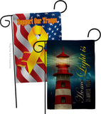 Home Light - Historic Americana Vertical Impressions Decorative Flags HG120253 Made In USA