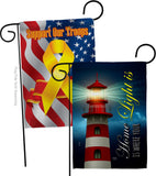 Home Light - Historic Americana Vertical Impressions Decorative Flags HG120253 Made In USA