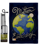 Earth Day - Expression Inspirational Vertical Impressions Decorative Flags HG115147 Made In USA