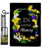 Loving Memory - Expression Inspirational Vertical Impressions Decorative Flags HG115230 Made In USA