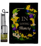 Loving Memory - Expression Inspirational Vertical Impressions Decorative Flags HG115230 Made In USA