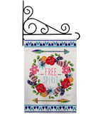 Free Spirit - Expression Inspirational Vertical Impressions Decorative Flags HG137006 Made In USA