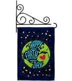 Happy Earth Day - Expression Inspirational Vertical Impressions Decorative Flags HG137176 Made In USA