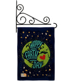 Happy Earth Day - Expression Inspirational Vertical Impressions Decorative Flags HG137176 Made In USA