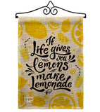 Life Gives Lemons - Expression Inspirational Vertical Impressions Decorative Flags HG137185 Made In USA