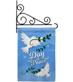 Day of Peace - Expression Inspirational Vertical Impressions Decorative Flags HG137400 Made In USA