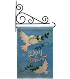 Day of Peace - Expression Inspirational Vertical Impressions Decorative Flags HG137400 Made In USA
