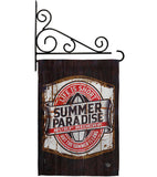 Summer Paradise - Expression Inspirational Vertical Impressions Decorative Flags HG192643 Made In USA