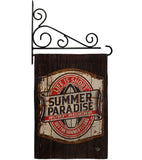 Summer Paradise - Expression Inspirational Vertical Impressions Decorative Flags HG192643 Made In USA