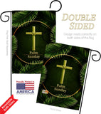 Palm Sunday - Faith Religious Inspirational Vertical Impressions Decorative Flags HG190068 Made In USA