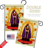 Our Lady of Aparecida - Faith Religious Inspirational Vertical Impressions Decorative Flags HG190073 Made In USA