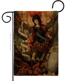 Archangel - Faith Religious Inspirational Vertical Impressions Decorative Flags HG190078 Made In USA