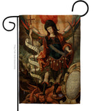 Archangel - Faith Religious Inspirational Vertical Impressions Decorative Flags HG190078 Made In USA