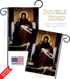 The Virgin of Consolation - Faith Religious Inspirational Vertical Impressions Decorative Flags HG190083 Made In USA