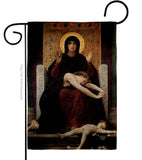 The Virgin of Consolation - Faith Religious Inspirational Vertical Impressions Decorative Flags HG190083 Made In USA