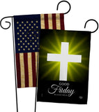 Good Family Blessings - Faith Religious Inspirational Vertical Impressions Decorative Flags HG190057 Made In USA