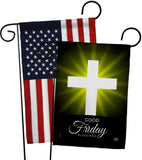 Good Family Blessings - Faith Religious Inspirational Vertical Impressions Decorative Flags HG190057 Made In USA