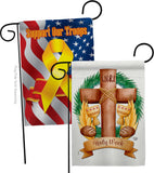 King of the Judeans - Faith Religious Inspirational Vertical Impressions Decorative Flags HG190065 Made In USA