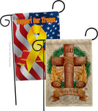 King of the Judeans - Faith Religious Inspirational Vertical Impressions Decorative Flags HG190065 Made In USA