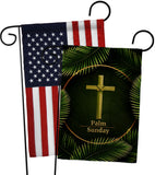 Palm Sunday - Faith Religious Inspirational Vertical Impressions Decorative Flags HG190068 Made In USA