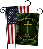 Palm Sunday - Faith Religious Inspirational Vertical Impressions Decorative Flags HG190068 Made In USA