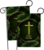 Palm Sunday - Faith Religious Inspirational Vertical Impressions Decorative Flags HG190068 Made In USA