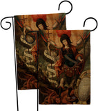 Archangel - Faith Religious Inspirational Vertical Impressions Decorative Flags HG190078 Made In USA