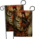 Archangel - Faith Religious Inspirational Vertical Impressions Decorative Flags HG190078 Made In USA