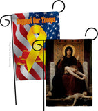 The Virgin of Consolation - Faith Religious Inspirational Vertical Impressions Decorative Flags HG190083 Made In USA