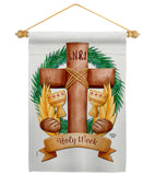 King of the Judeans - Faith Religious Inspirational Vertical Impressions Decorative Flags HG190065 Made In USA