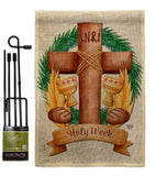 King of the Judeans - Faith Religious Inspirational Vertical Impressions Decorative Flags HG190065 Made In USA