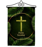 Palm Sunday - Faith Religious Inspirational Vertical Impressions Decorative Flags HG190068 Made In USA