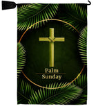 Palm Sunday - Faith Religious Inspirational Vertical Impressions Decorative Flags HG190068 Made In USA