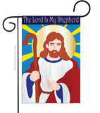 My Shepherd - Faith & Religious Inspirational Vertical Applique Decorative Flags HG103036