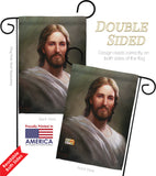 Our Savior - Faith & Religious Inspirational Vertical Impressions Decorative Flags HG103047 Made In USA