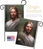 Our Savior - Faith & Religious Inspirational Vertical Impressions Decorative Flags HG103047 Made In USA