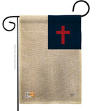 Christian - Faith & Religious Inspirational Vertical Impressions Decorative Flags HG103049 Made In USA