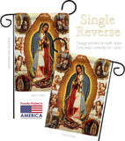 Our Lady of Guadalupe - Faith & Religious Inspirational Vertical Impressions Decorative Flags HG103057 Made In USA
