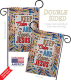 Love Jesus - Faith & Religious Inspirational Vertical Impressions Decorative Flags HG103075 Made In USA